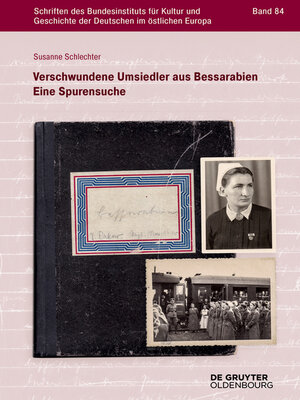 cover image of Verschwundene Umsiedler aus Bessarabien